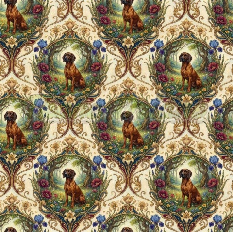 TKANINA DRUKOWANA POSOKOWIEC NR 9