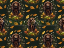 TKANINA DRUKOWANA POSOKOWIEC NR 10