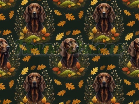 TKANINA DRUKOWANA POSOKOWIEC NR 10