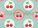TKANINA DRUKOWANA OWOCE W STYLU RETRO NR 10