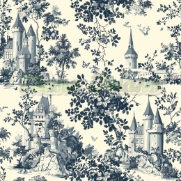 TKANINA DRUKOWANY TOILE DE JOUY STYL NR 1