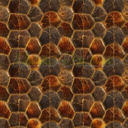 TKANINA DRUKOWANY MOZAIKA- SKORUPA ŻÓŁWIA NR 3