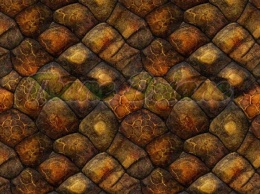 TKANINA DRUKOWANY MOZAIKA- SKORUPA ŻÓŁWIA NR 4