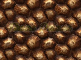 TKANINA DRUKOWANY MOZAIKA- SKORUPA ŻÓŁWIA NR 5