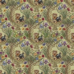 TKANINA DRUKOWANY PSY- YORK NR 6