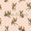 TKANINA DRUKOWANY PSY- CHIHUAHUA NR 5