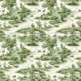 TKANINA DRUKOWANY TOILE DE JOUY STYL NR 2