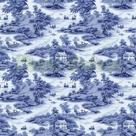 TKANINA DRUKOWANY TOILE DE JOUY STYL NR 3