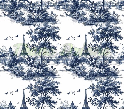 TKANINA DRUKOWANY TOILE DE JOUY STYL NR 7