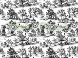 TKANINA DRUKOWANY TOILE DE JOUY STYL NR 8