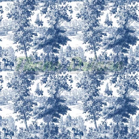 TKANINA DRUKOWANY TOILE DE JOUY STYL NR 9