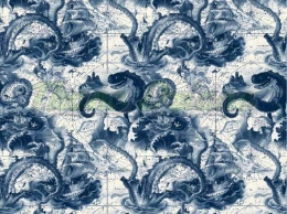 TKANINA DRUKOWANY TOILE DE JOUY STYL NR 10