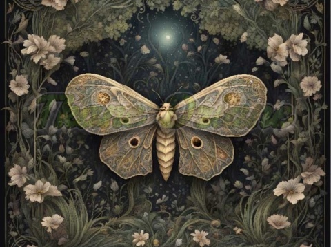 PANEL DRUKOWANY ART NOUVEAU-ĆMA NR 130