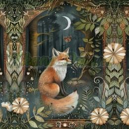 PANEL DRUKOWANY ART NOUVEAU-LIS NR 10
