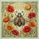 PANEL DRUKOWANY ART NOUVEAU-OWADY NR 1