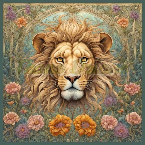 PANEL DRUKOWANY ART NOUVEAU-LEW NR 128