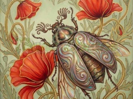 PANEL DRUKOWANY ART NOUVEAU-OWADY NR 6