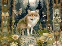 PANEL DRUKOWANY ART NOUVEAU-WILK NR 121