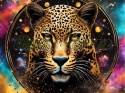 PANEL DRUKOWANY NEONOWY LEOPARD NR 7