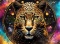 PANEL DRUKOWANY NEONOWY LEOPARD NR 7