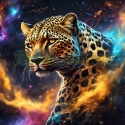 PANEL DRUKOWANY NEONOWY LEOPARD NR 5