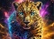 PANEL DRUKOWANY NEONOWY LEOPARD NR 10