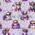 TKANINA DRUKOWANY PSY- CHIHUAHUA NR 22
