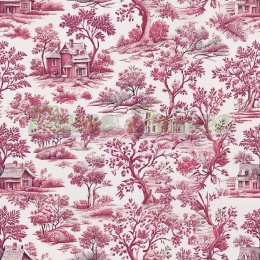 TKANINA DRUKOWANY TOILE DE JOUY STYL NR 12