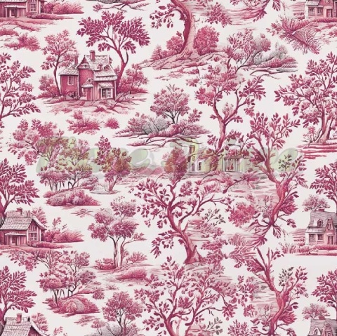 TKANINA DRUKOWANY TOILE DE JOUY STYL NR 12