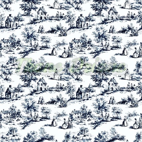 TKANINA DRUKOWANY TOILE DE JOUY STYL NR 20