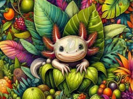 PANEL DRUKOWANY AXOLOTL NR 2
