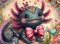 PANEL DRUKOWANY AXOLOTL NR 4