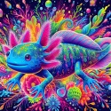 PANEL DRUKOWANY AXOLOTL NR 5