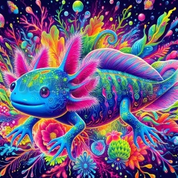 PANEL DRUKOWANY AXOLOTL NR 5