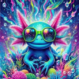 PANEL DRUKOWANY AXOLOTL NR 6