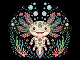 PANEL DRUKOWANY AXOLOTL NR 7