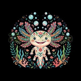 PANEL DRUKOWANY AXOLOTL NR 7