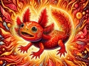 PANEL DRUKOWANY AXOLOTL NR 8