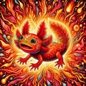 PANEL DRUKOWANY AXOLOTL NR 8