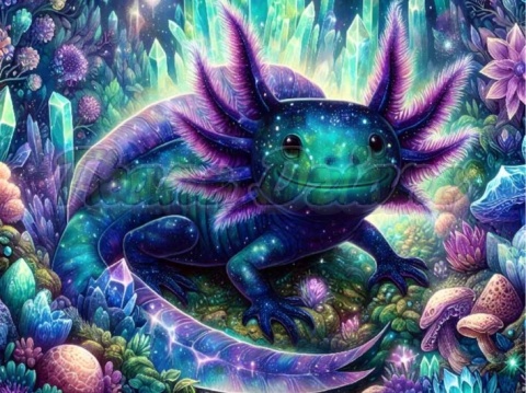 PANEL DRUKOWANY AXOLOTL NR 9