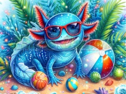 PANEL DRUKOWANY AXOLOTL NR 10
