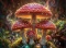 PANEL DRUKOWANY GRZYBY- AMANITA MUSCARIA NR 10