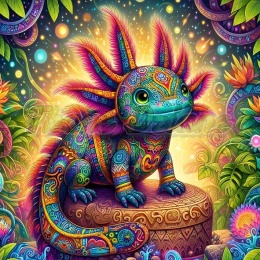 PANEL DRUKOWANY AXOLOTL NR 1
