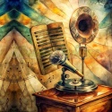 PANEL DRUKOWANY MUZYCZNA WARIACJA NR 8