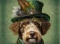 PANEL DRUKOWANY PSY W KAPELUSZCH- LAGOTTO ROMAGNIOLO NR 32