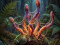 PANEL DRUKOWANY GRZYBY- KORDYCEPS NR 1