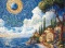 PANEL DRUKOWANY VAN GOGH- PEJZAŻ NR 3