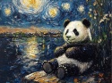 PANEL DRUKOWANY VAN GOGH- PANDA NR 7