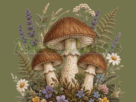 PANEL DRUKOWANY GRZYBY NR 11