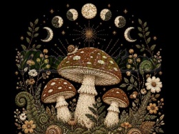PANEL DRUKOWANY GRZYBY NR 7